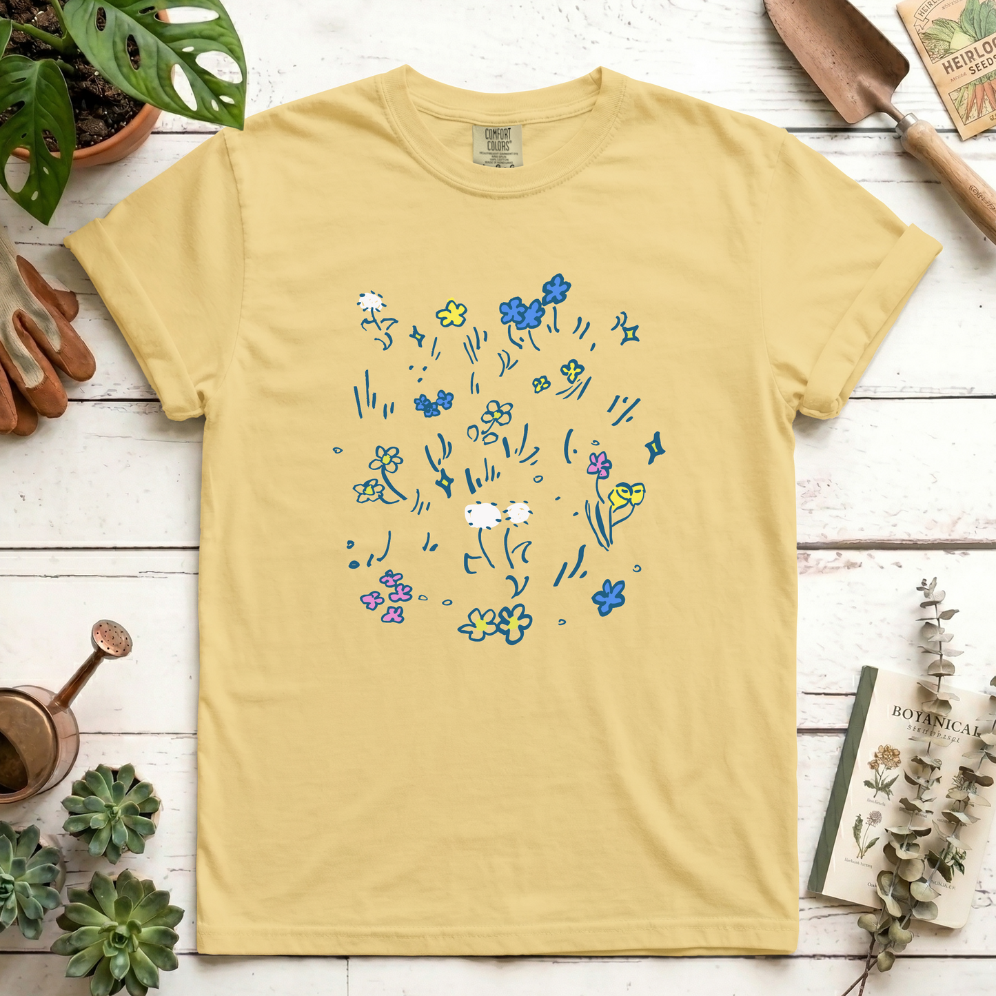 sketch of flowers