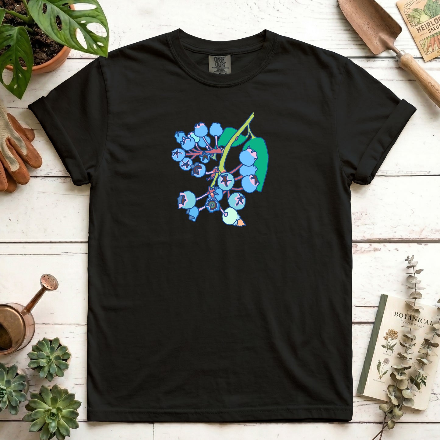 blue berries - front