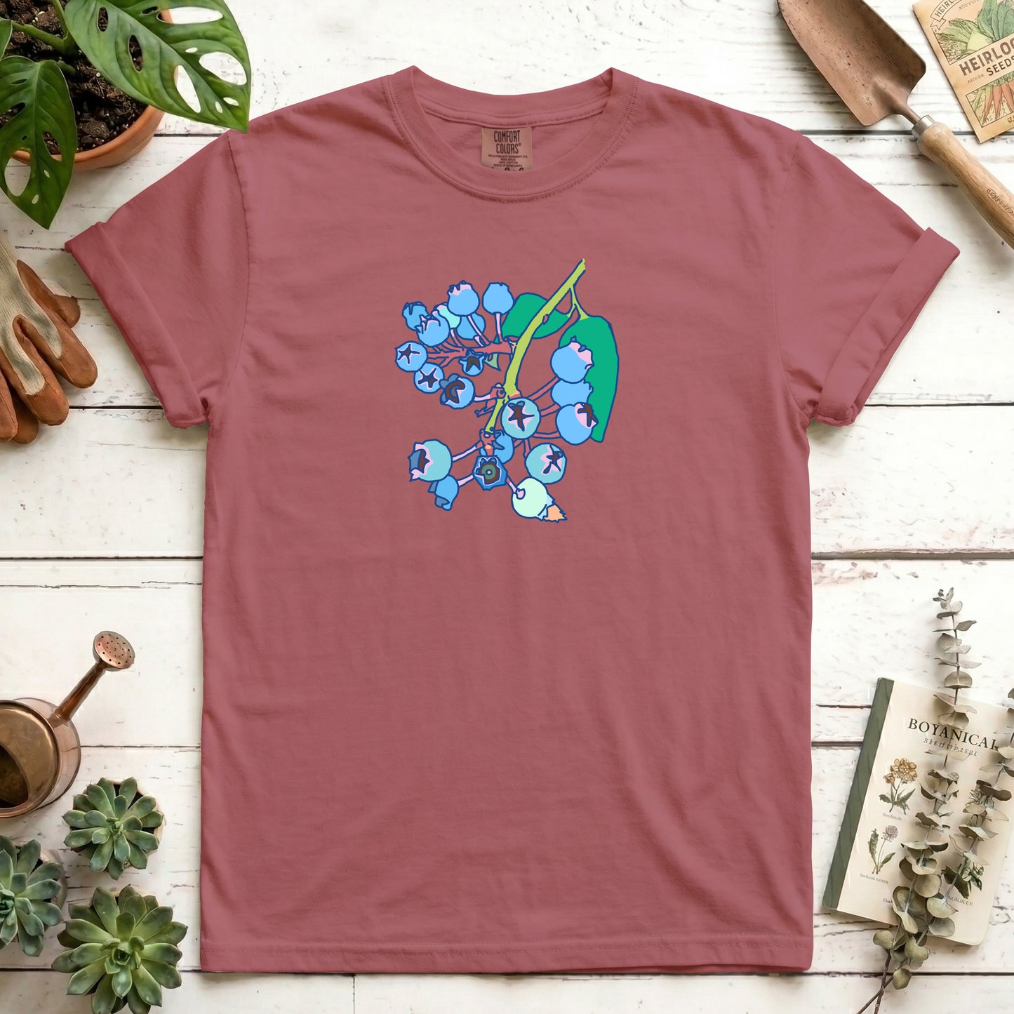 blue berries - front