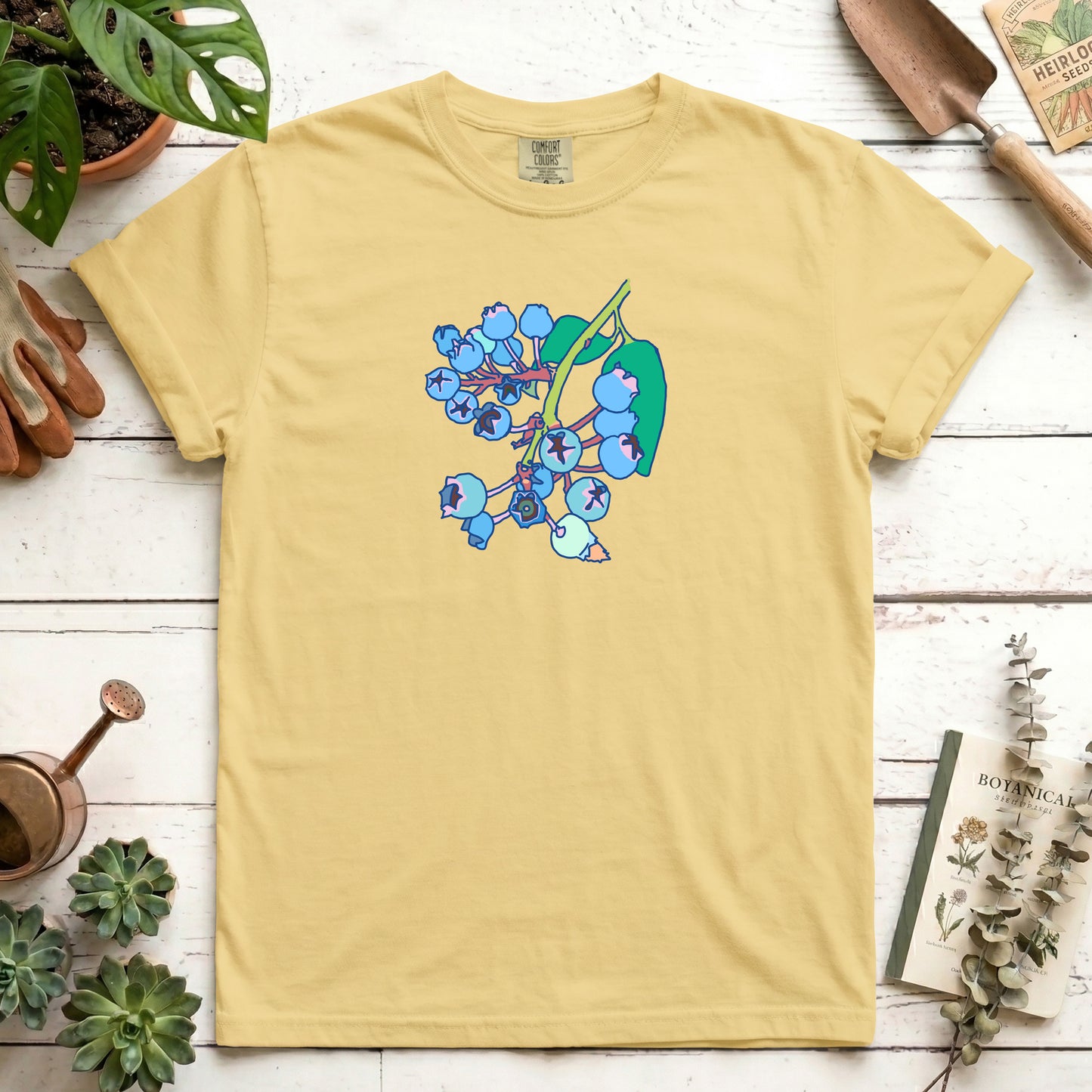 blue berries - front